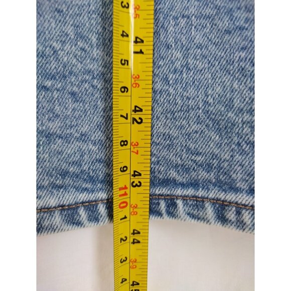 Universal Thread High-Waisted Denim Skirt With Front Slit Size 17 Light Wash - Picture 10 of 10